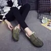 Sapatos de algodão novos estilo Pequim antigo de inverno 2019 sapatos femininos de flanela de inverno um pedal sapatos quentes para mãe para idosos