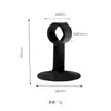 Ventosa de Silicone para Porta Sem Furos Almofada Anticolisão Maçaneta Porta Traseira Porta de Banheiro Ventosa de Toque Preto Quadrado Grande