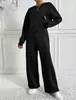Amazon Aliexpress Sitio Independiente Ropa Femenina Transfronteriza Otoño e Invierno Trajes de Moda Casual Europeos y Americanos