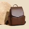 Mochila moderna y espaciosa para mujer, perfecta tanto para uso casual como para viajes de negocios.; un nuevo diseño con un estilo retro simple