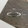 Novos Acessórios de Liga Metálica Gunmetal, Joias Barrocas Vintage, Pingentes Personalizados de Cruz para Sapatos, Materiais para Acessórios de Cabelo DIY