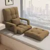 Sofá Preguiçoso Dobrável Direto da Fábrica Tatami Dobrável Cama Individual para Varanda Janela Saliente Cadeira de Chão para Computador