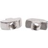 Accesorios para Perfiles de Aluminio Industrial Hongyu Tuerca T Estándar Europeo Tipo Barco 20/30/40/45 Instalada a Posteriori Preinstalada Tuerca Martillo