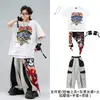 Trajes de actuación de street dance para niños, estilo hip-hop, ropa urbana de moda para niños y niñas, ropa elegante para actuaciones en el escenario