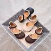 Sapatos de Couro Femininos Estilo Coreano 2026 Novo Primavera e Outono Pequenos Estilo Chanel Estilo Princesa Sapatos Infantis de Solado Macio Sapatos Mary Jane Femininos