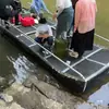 Barco plano de espuma hecho a medida, bote pequeño, bote de pesca, alargado y ensanchado, para transporte acuático, pesca, lanzamiento de redes, uso doméstico, pesca en estanques