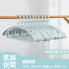 Percha de hombro ancho percha casera sin marca tendedero de ropa percha de plástico para adultos percha de ropa tendedero de ropa