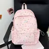 Mochila Nueva Linda Estilo Ins de Estrella para Estudiante de Secundaria, Fresca y Elegante para Chicas de Secundaria, Gran Capacidad, Versátil y de Alto Valor