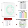 Mini Impresora Estudiante Pegatina Pregunta Equivocada Pequeña Portátil Bluetooth Foto Papel Térmico Impresora