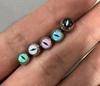 Ojos de bola de acero recubiertos pupila mágica de 6 mm piercing de lengua de 5 colores joyería para hombres y mujeres titanio de acero europeo y americano chica caliente lindo ins