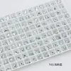 Rinestones Geométricos en Forma de Corazón para Uñas Dongzhou 6*5.3mm Accesorios para Pendientes DIY Corazón de Melocotón Brillante Decoraciones de Uñas Portátiles