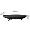 Mesa de Té de Madera Estilo Tranquilo Plato de Frutas Cesta de Frutas Retro Hogar Casa de Familia Sensación Suave Bandeja Rectangular Adornos