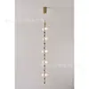 Novo Lustre Italiano Empilhado Minimalista Nórdico Moderno Designer Arte Sala de Estar Sala de Jantar Quarto Luminárias Criativas