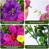Flores Artificiales Transfronterizas, Decoraciones de Gloria de la Mañana, Arreglos de Escena, Ramos Artificiales, Plantas Verdes Artificiales, Flores de Seda, Flores Simuladas, Plantas, Gloria de la Mañana