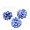 Flor Artificial Flor de Crisantemo Bola Borde Quemado Flor de Seda Flor Falsa Material para Manualidades DIY Boda Boda Decoración de Hogar Sala de Estar Cabeza de Flor