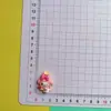 Acessórios fofos de desenho animado halo cha cola creme fivela de sapatos com buracos material resina acessórios joias faça você mesmo presilha de cabelo