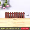 Cerca Plástica Externa Cerca de Estacas Brancas Cerca de Pátio Externa Cerca de Jardim Decoração de Horta Cerca Divisória Interna