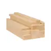 Tablones de madera listones de madera madera maciza madera de pino tiras largas quilla de partición costilla de soporte marco tablero de cama madera en bruto material para bricolaje hecho a medida