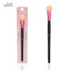Brocha de maquillaje portátil para cejas, labios, sombras de ojos, bolsa transparente, juego de belleza de seis piezas