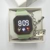 Reloj LED de astronauta con sentido tecnológico para estudiantes hombres y mujeres, fiesta ins de aspecto alto, moda simple, resistente al agua, reloj electrónico para niños