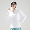 2026 Ropa de Protección Solar de Seda de Hielo para Mujer Protección UV Venta Caliente Transfronteriza Se Puede Imprimir LOGOTIPO Ropa de Protección Solar Top para Hombre Hilo Original
