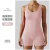Macacão de Yoga Fashion Sem Costura, Justo Feminino Sem Mangas Costas Abertas Cintura Alta Fitness Esporte Uso ao Ar Livre Yoga