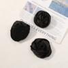 Diadema hecha a mano estilo Chanel retro de flor de rosa de organza, accesorios para el cabello, corsage, accesorios para la ropa, venta al por mayor