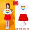 Traje de Porrista para Niños para Juegos Infantiles Traje Grupal para Jardín de Infancia Traje de Jazz para Porristas