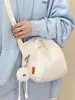 Bolsa de Peito Leve em Nylon 2026 Estilo Novo Tendência Bolsa Concha Versátil em Lona Casual para Ombro Transversal para Mulheres