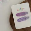 Nueva serie de jugos lindo clip para flequillo de fruta sin costuras clip cosmético