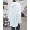 Sudadera con Capucha y Media Cremallera 2026 para Mujer, Nuevo Estilo Otoñal, Modelo Popular Talla Grande, Top Holgado de Manga Larga de Longitud Media
