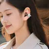 Pentagrama Estrella Brillante Zircón Auriculares Bluetooth Inalámbricos Hebilla para Oreja Hebilla de Diamante Extraíble Joyería de Moda Decorativa Venta al por Mayor