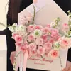 Caja de Empaque para Ramo de Sobre Grande Fábrica al por Mayor Regalo de Flores para el Día de la Mujer Hecho a Mano DIY Empaque Engrosado