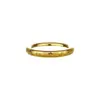 Popular en Douyin y Xiaohongshu: Anillo extragrueso con los caracteres "Wanfu" y "Jinfu", de nicho, versátil, de alta gama, anillo simple para parejas