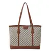 Diseño Personalizado Portátil Estilo Occidental Bolso de Mujer Verano 2025 Bolso Tote Sencillo de Moda Cuadros Retro Bolso de Hombro/Axila