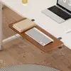 Tablero de Extensión para Escritorio Oficina Escritorio Perforación-Gratis Ampliación Extensión Artefacto Escritorio de Computadora Plegable Bandeja para Teclado
