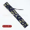 Bolsa para Abanico, Funda Plegable para Abanico, Hebilla Tradicional China para Abanico, Superficie del Abanico, Artesanía Artística de Suzhou, Brocado, Tela de Lino, Abanico con Cierre, Venta al por Mayor