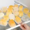 Caixa de subembalagem descartável de maracujá caixa para molho caixa de tempero caixa para freezer de limão caixa de take-away comercial caixa de subembalagem pequena de cebolinha e gengibre