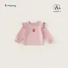 Ropa para Niños Bangxuan Ropa para Niñas Otoño Nueva Sudadera de Manga Larga para Niñas Conjunto de Dos Piezas Jeans Conjunto para Bebé