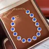 Pulseira de Cristal Colorido Zircônia Redonda Simples e Requintada Novo Modelo 2026 Estilo Delicado de Celebridade da Internet Joias de Alto Padrão para Mulheres