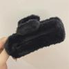 Coreia do Sul Maillard Plush Hair Clip Shark Clip High Sense Back of Head Volume de Cabelo Super Grande Mao Hair Clip