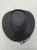 Sombrero de Vaquero Occidental para Hombre Cubierta Exterior para la Cabeza Sombrero de Caballero de la Pradera Mongola Sombrero de Viaje Sombrero de Atrezo para Actuaciones en Escenario
