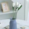 Ramo de Tulipanes Cerrados, Producto Terminado Tejido, Flores de Hilo, Flores Tejidas, Regalo para Novia o Maestra, Flores Secas, Flores Artificiales