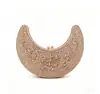 Bolso de noche transfronterizo, clutch de pedrería con forma de sandía, bolso de noche tachonado de diamantes, bolso de mano para mujer