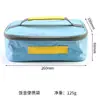 Lancheira Redonda de Silicone para Micro-ondas Dobrável Caixa Fresca Portátil Caixa Bento de Plástico Conjunto de Tigelas Frescas para Empresa Atacado