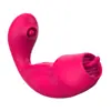 Controlado por APP, lamido de lengua y golpeteo, huevo vibrador coqueto, masturbador, productos para adultos, comercio exterior
