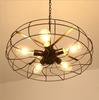 Lámparas de ventilador Zhongshan luces de sala de estar luces de comedor muy simples estilo retro arañas luces antiguas luces nostálgicas B&B iluminación ambiente