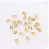Tapones Pequeños de Mariposa de Oro de 14 Quilates que Conservan el Color, Tapas para Orejas, Topes para Orejas, Accesorios para Orejas DIY, Aretes de Tachuela, Tapones para Pendientes, Accesorios de Joyería al por Mayor