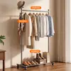 Perchero de pie para dormitorio, nuevo modelo 2026, tendedero interior para uso doméstico, perchero móvil