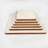 Venta directa de fábrica, venta caliente, troncos cuadrados, astillas de madera, accesorios hechos a mano, bricolaje, protección del medio ambiente, astillas de madera en forma de sándwich